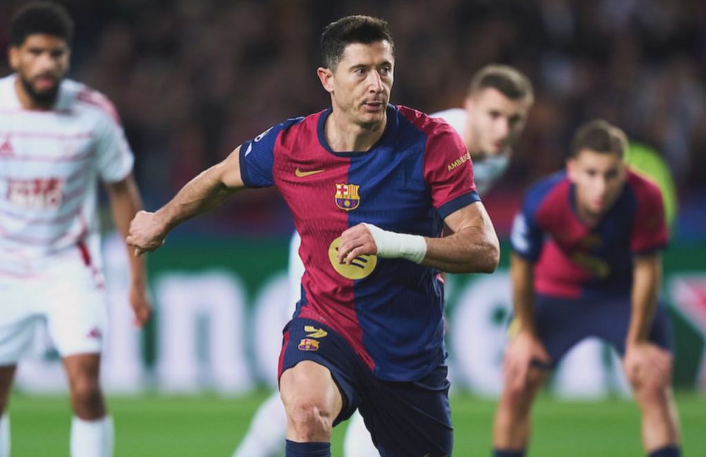 Lewandowski Mencetak Sejarah Menuju 100 Gol di Barcelona!