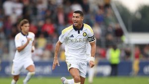 Ronaldo Bawa Bonus Gol, Al Nassr Sukses Menang 2-1