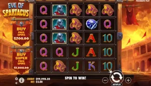 Eye of Spartacus Login Cnnslot Tawarkan 96.0% Magic