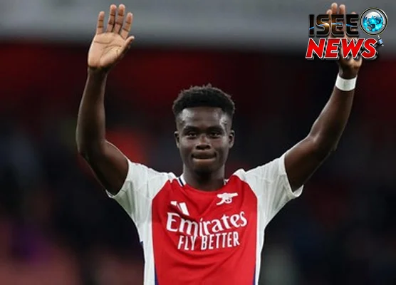Bukayo Saka Kontrak Baru 2026 di Arsenal Powerful